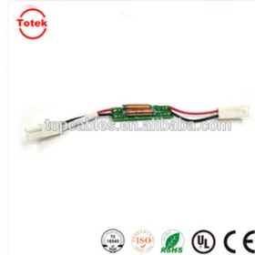 Custom JST cable assembly with PCB board